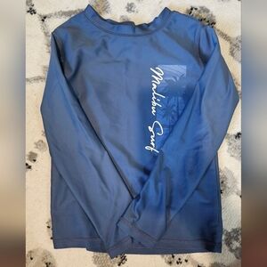 Boy (5) Blue Long Sleeve Rash Guard